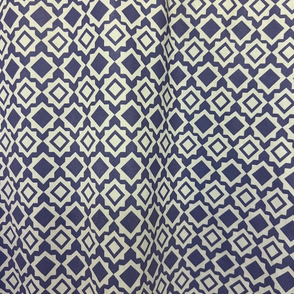 SanSoleil SOLCOOL MOCK SHELLTEE, purple print, long sleeve, Swarovski size XL - Picture 2 of 7